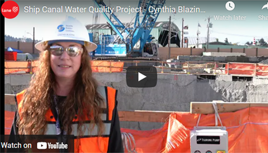 screenshot of Meet our SPU Construction Manager: Cynthia Blazina video